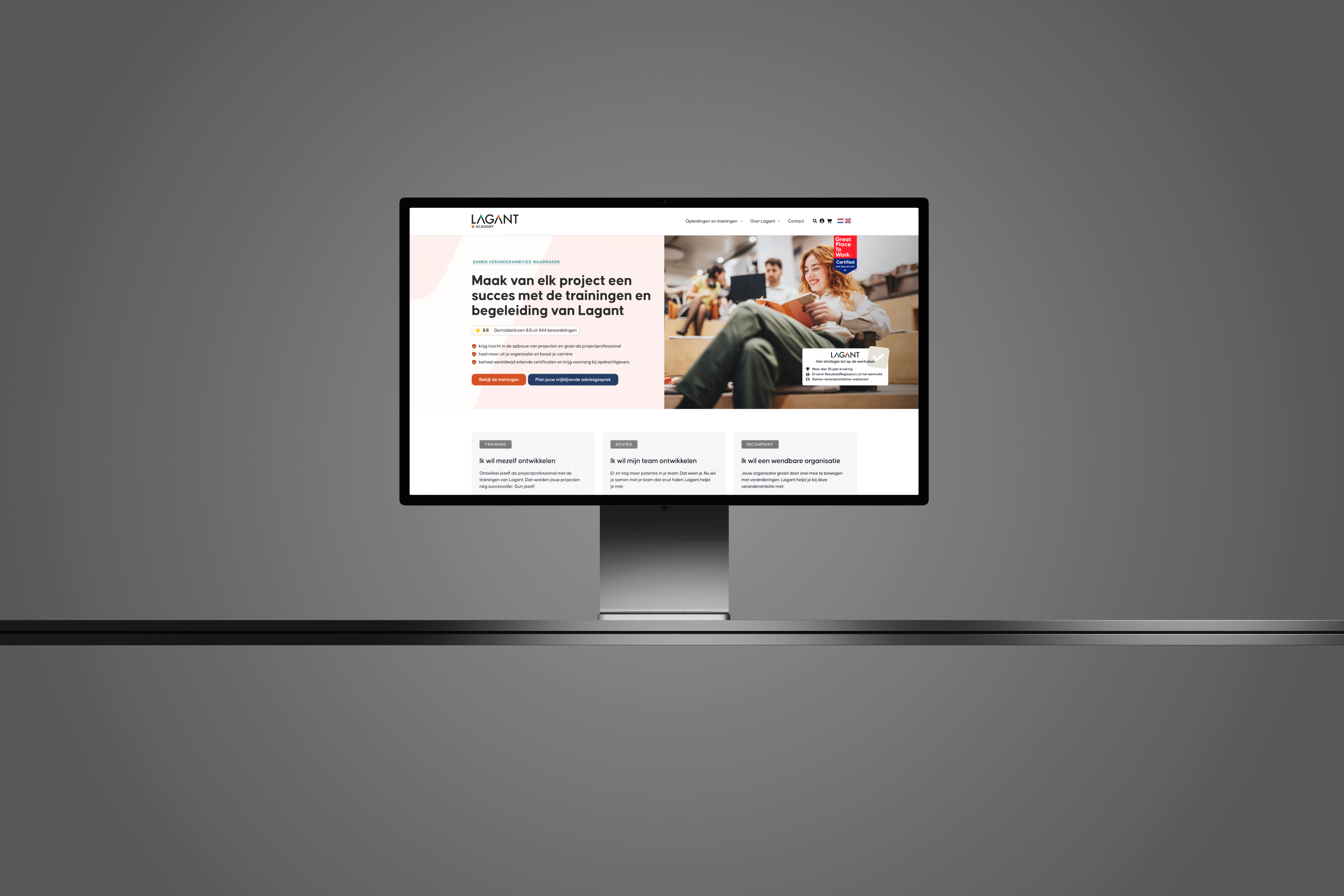 De website van Lagant